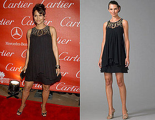Found! Halle Berry's Black Papillon Mini Dress 