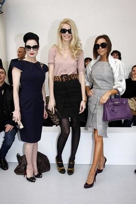Front Row at Roland Mouret