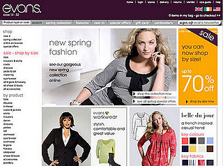 Fab Body Guide: Evans.co.uk 