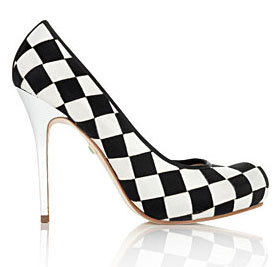 Guess Who Designed These Crazy Checkerboard Pumps? Guess Who Designed These Crazy Checkerboard Pumps?