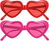 Simply Fab: Fred Flare Heart Sunglasses 