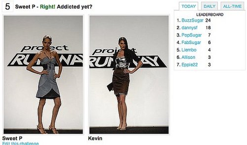 Play Our Project Runway Faceoff Game!