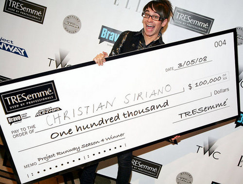 Pictures of Project Runway Winner Christian Siriano