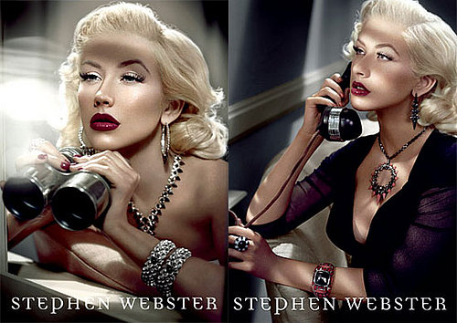 Fab Ad: Christina Aguilera For Stephen Webster 