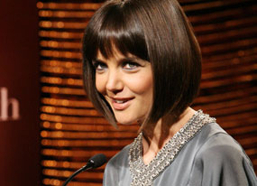 No Designs on Katie Holmes For Armani