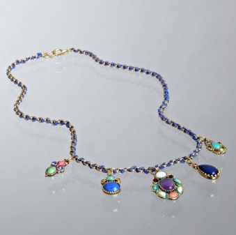 Fab Finger Discount: Lee Angel Woven Pendant Necklace 