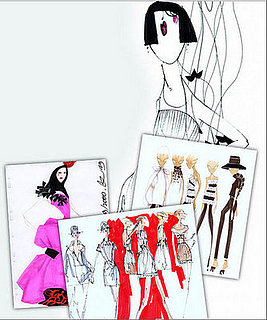 On Our Radar: Style.com Auctions Fashion Illustrations