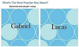 Sugar Shout Out: Which Boy's Name Is More Popular?