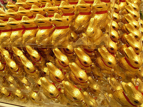 All hail the Lindt bunny