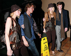 Paris Hilton leaves Goa With Alex Vaggo and Baron Hilton