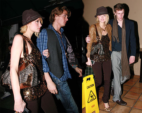 Paris Hilton leaves Goa With Alex Vaggo and Baron Hilton
