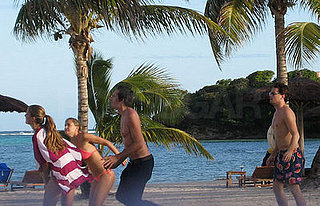 Leo and His Posse Enjoy The Beach