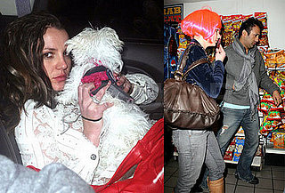 Britney Spears in Pink Wig With Adnan Ghalib Back in LA