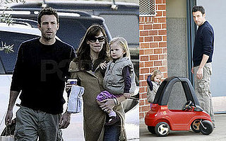 Ben Affleck, Jennifer Garner and Violet Affleck Are Back in Los Angeles
