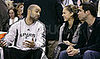 Jessica and Cash Kick It Courtside