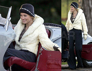 Jessica Biel Filming Easy Virtue