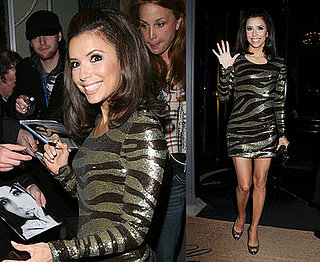 Eva Longoria Goes Wild (Rawr!) in London