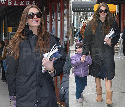 Brooke Shields and Rowan Henchy In NYC
