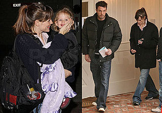 Jennifer and Violet Affleck Stay Healthy, Afflecks House-hunting