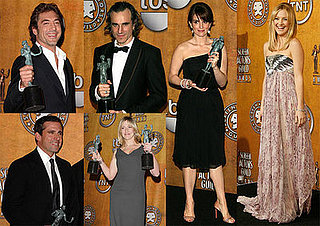 Actors Show Off Their Actors at SAGs Press Room Party