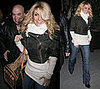 Jessica Flashes Bright Smile Into the Cold Manhattan Night