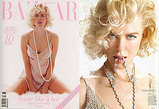 Nicole Kidman as Marilyn Monroe For Australian Harper's Bazaar