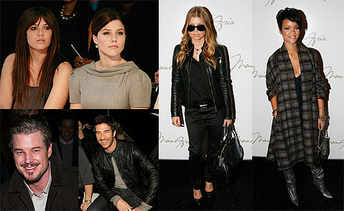 Midweek Muted Tones Rule the Runway Show Front Rows