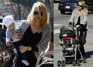 Naomi Watts out with son Alexander Schreiber in LA on February 7 2008