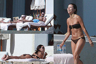 Eva Longoria Is Not Pregnant, but She Is on Vacation