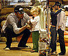 Jennifer Garner, Ben Affleck, And Violet Affleck at the Pet Store