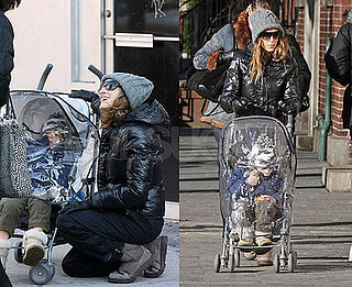 SJP Keeps Her Little Man Protected