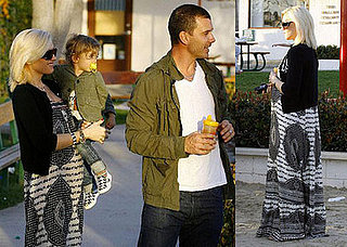 Gwen Stefani With Gavin Rossdale and Son Kingston