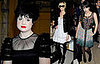 Lily Allen, Kelly Osbourne and Kim Stewart at Luella Bartley during London Fashion Week