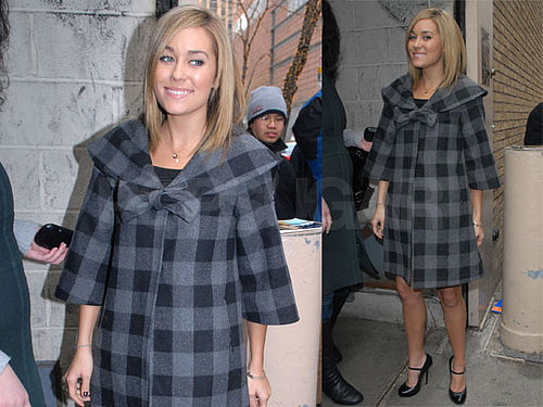 Lauren Conrad at Regis and Kelly on Feb. 12, 2008