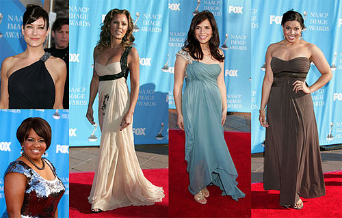 Earth-Tone Wearing Girls Are Breezy at NAACP Awards