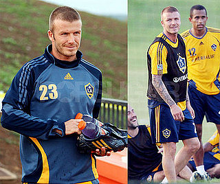 David Beckham Says Aloha