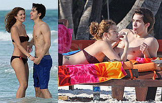 Drew Barrymore and Justin Long in Mexico