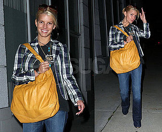 Jessica Simpson's Date With Her Big Bag