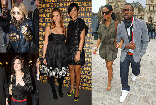 MK, Rihanna and Jessica Enjoy Kanye's FIRST Passion in Paris