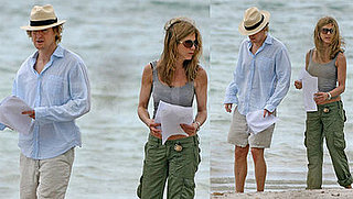 Jennifer Aniston and Owen Wilson on the Set of Marley And Me in Miami