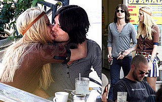 Mischa Barton and Brett Simon in LA