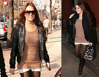 Lindsay by Day and Lindsay by Night in NYC