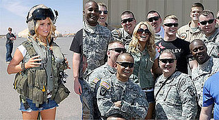 Jessica Simpson in Kuwait For Operation MySpace
