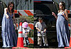 Images of Pregnant Angelina Jolie and Maddox and Zahara on scooters
