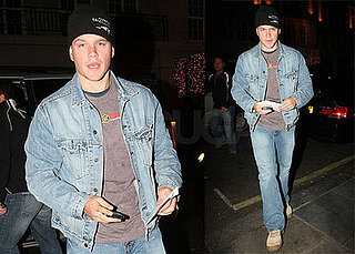 Matt Damon Brings His Passion For Denim to the UK