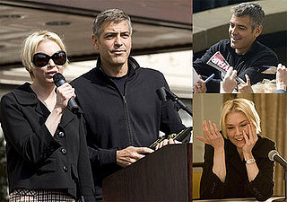 George Clooney and Renée Zellweger Promote Leatherheads In South Carolina