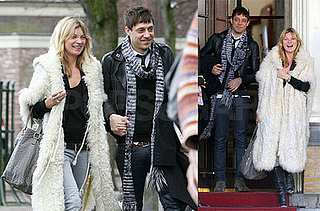 Kate Moss and Jamie Hince in Amsterdam