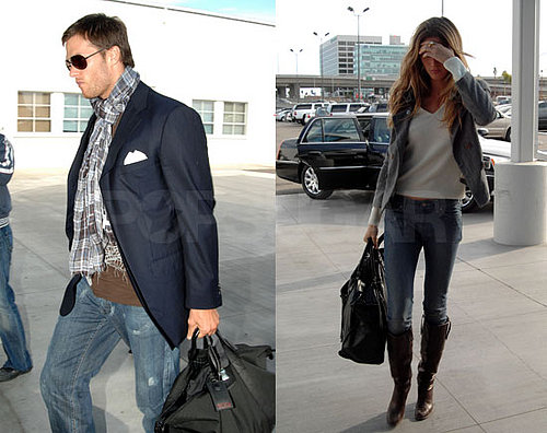Tom and Gisele Are In and Out of LA