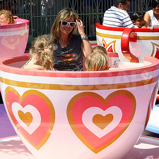 Kate Moss and Daughter Lila Hack at Disneyland