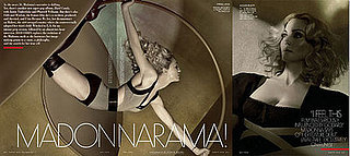 Images of Madonna in Vanity Fair